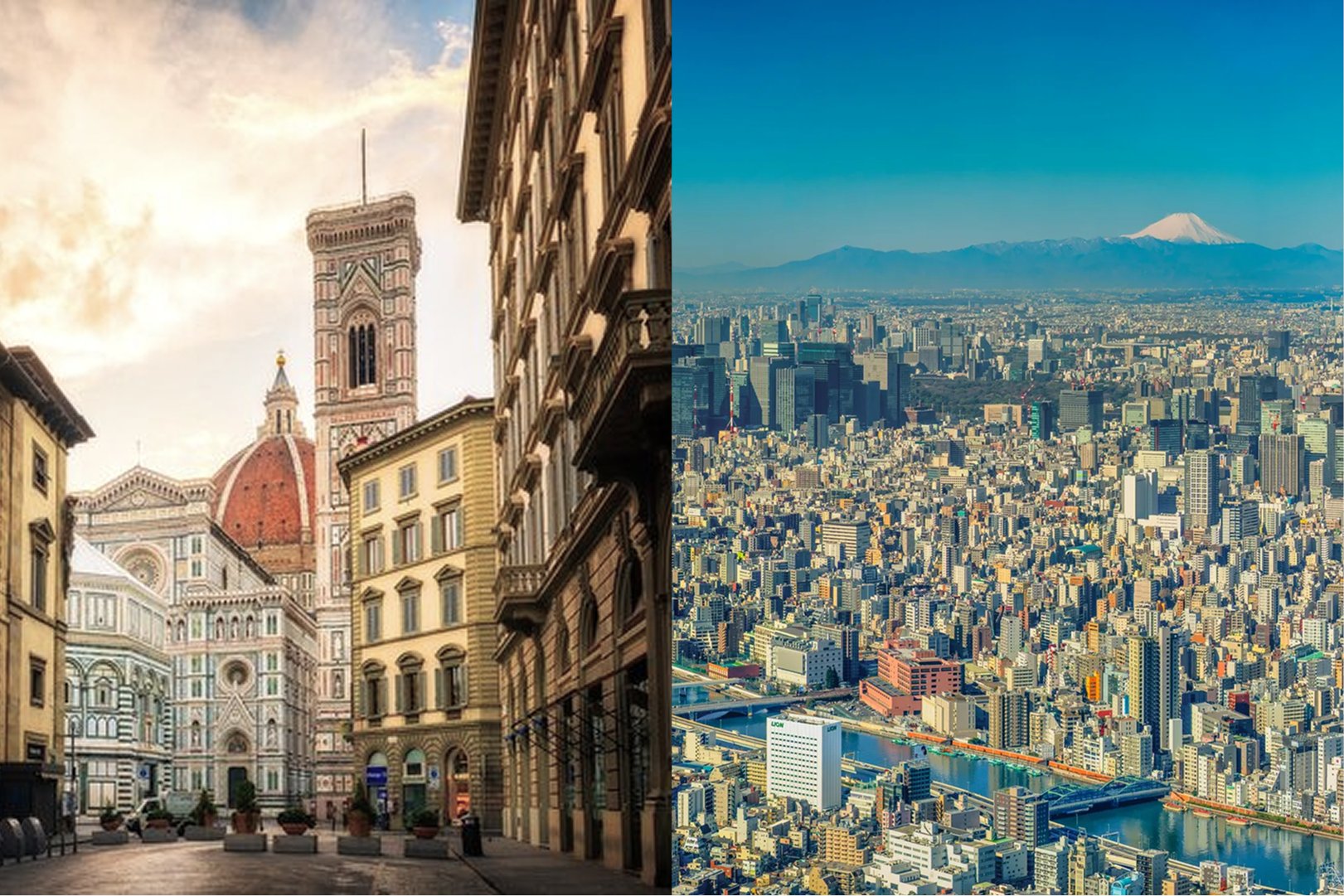 from Florence to megacities